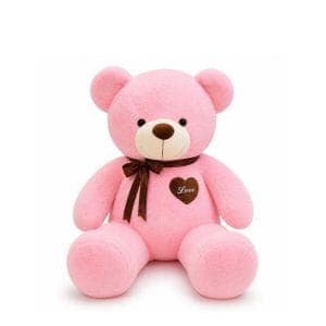 Giant Pink Teddy Bear, 1m