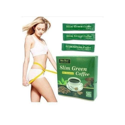 Winstown Sliming Green Coffee Slim Tea Detox Flat Tummy Weight Loss — Display
