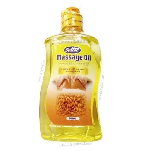 Bettar Massage And Aromatherapy Oil-Enriched With Almond oil , 300ml — Display