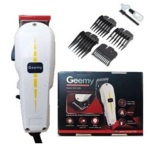 Geemy Electric Hair Trimmer Barbering Machine - Kinyozi BUSINESS — Display