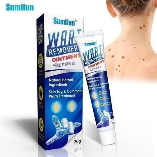 Sumifun Herbal Warts Remover Ointment Mole/skin Tag Treatment Cream — Display