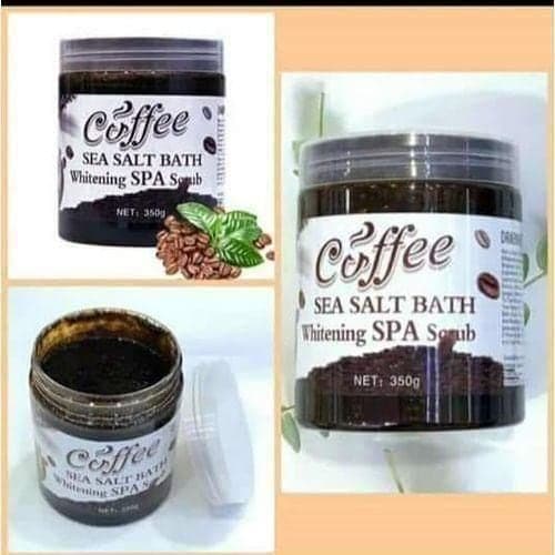 Meinaier Coffee Sea Salt Bath Brightening & Whitening SPA Scrub- 350g