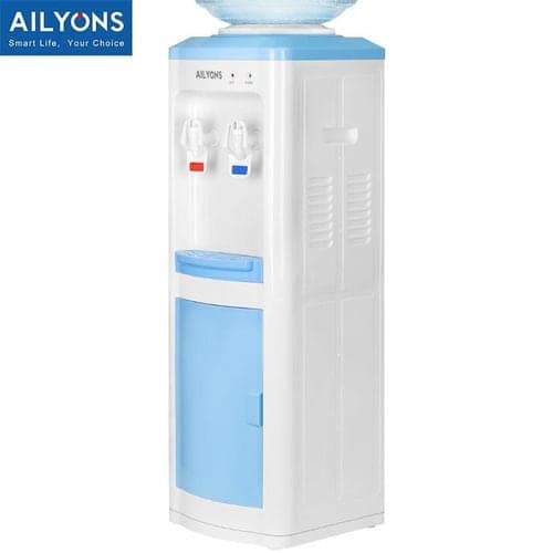 AILYONS AFK-111 Water Dispenser Hot And Normal With Storage Cabinet - White and Blue (1YR WRTY) — Display