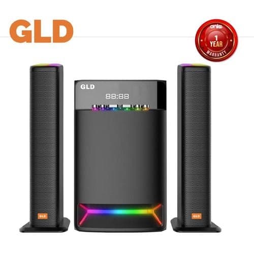 Gld G2302 2.1 Channel Multimedia Speaker System 90W - Black (1YR WRTY)