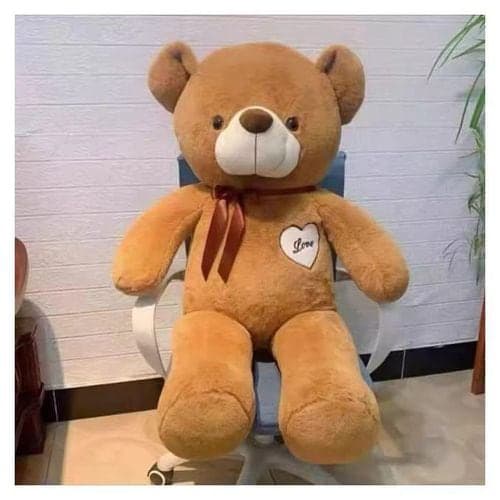 80CM BROWN PLUSH TEDDY BEAR — Display