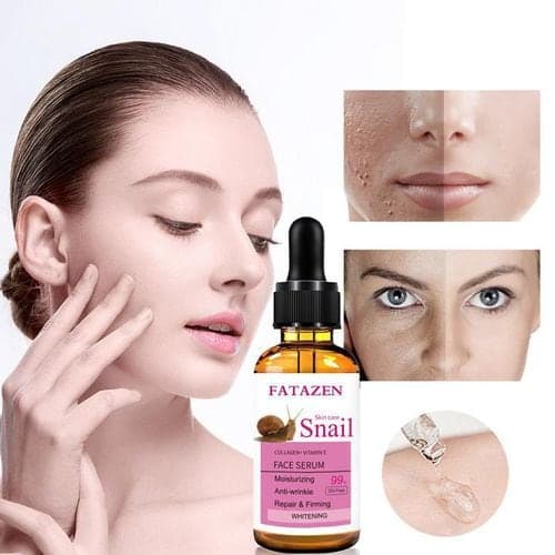 Aichun Beauty Collagen+Vitamin E Snail Face Se rum- 99% - 30ml — Display