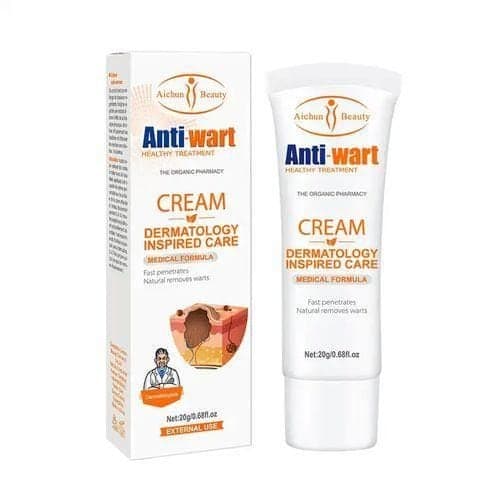 Aichun Beauty Natural Formula Wart Removal Cream And Dark Spot Wart Fall Off Organic Anti Wart Cream 20g — Display