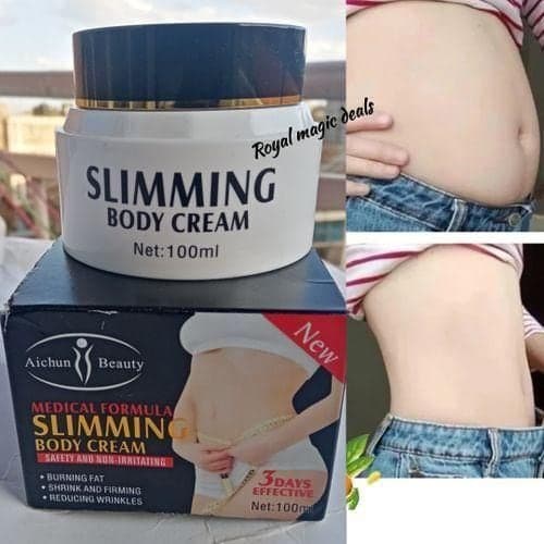 Aichun Beauty Extra Fat Burning Tummy Slimming Cream 3days Effective-100ml — Display