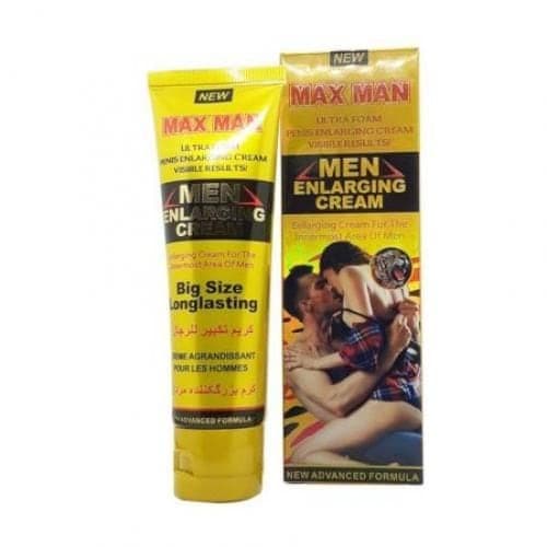 MAX MEN Maxman Gold Penis Enlargement & Delay Gel- 50ml — Display