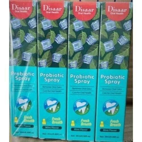 Disaar Mouth Spray Breath Freshener/Portable Mouthwash-Remove Bad Breaths- Mint flavor — Display