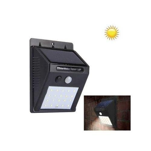 Solar Light Outdoor Solar Motion And Night Sensor Light White Light — Display