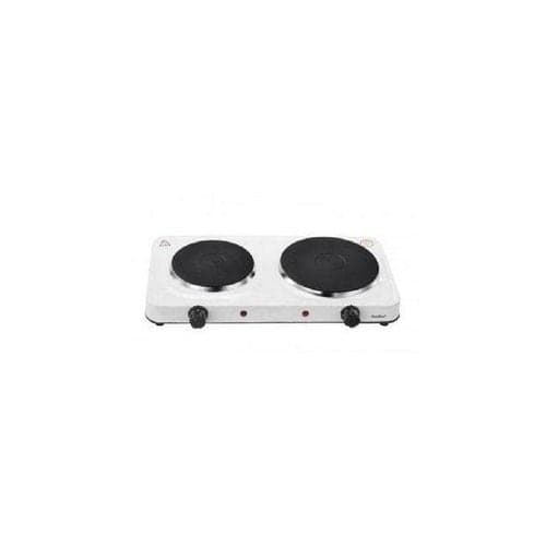 Electric Tabletop Double Hotplate SOLID Cooker — Display