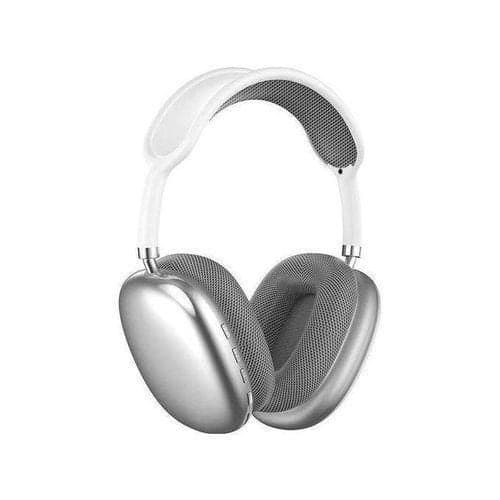 P9 Wireless Bluetooth Earphones Noise Cancelling Mic Pods Over Ear Sports Gaming Headset-SILVER
