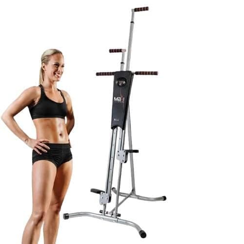 Max Climber Vertical Climber Exercise Machine Full Body Cardio Workout Fitness Trainer For Home Gym