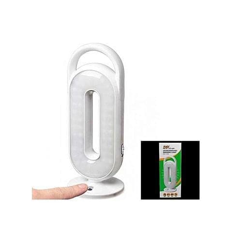 Dp Light Superb Design Rechargable Emergency Light - white- Dp Light — Display