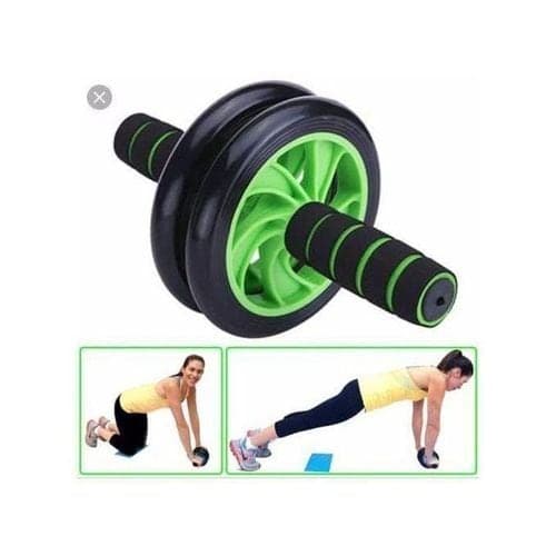 AB Wheel Wheel Workout Arm And Waist Fitness Exerciser Wheel(Free Knee Mat)