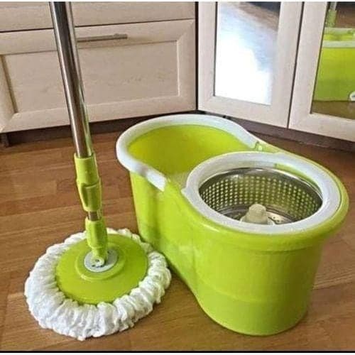 Rotating 360 Spin Mopper And Bucket Set — Display