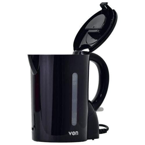 VON VKCD17CDK Corded Kettle 1.7L, Black — Display