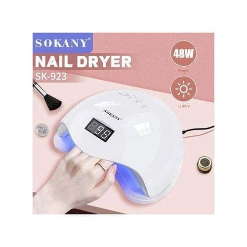 Sokany Professional Curing Nail LED UV Lamp Nail Gel Polish Dryer, UV Nail Gel Drier Machine UV/LED