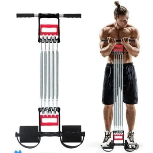 Chest Expanderge With 5 Spring Hand Grip