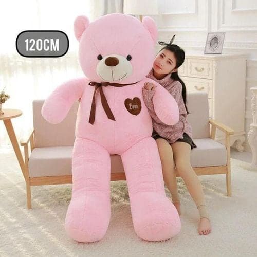 120CM PINK PLUSH TEDDY BEAR — Display